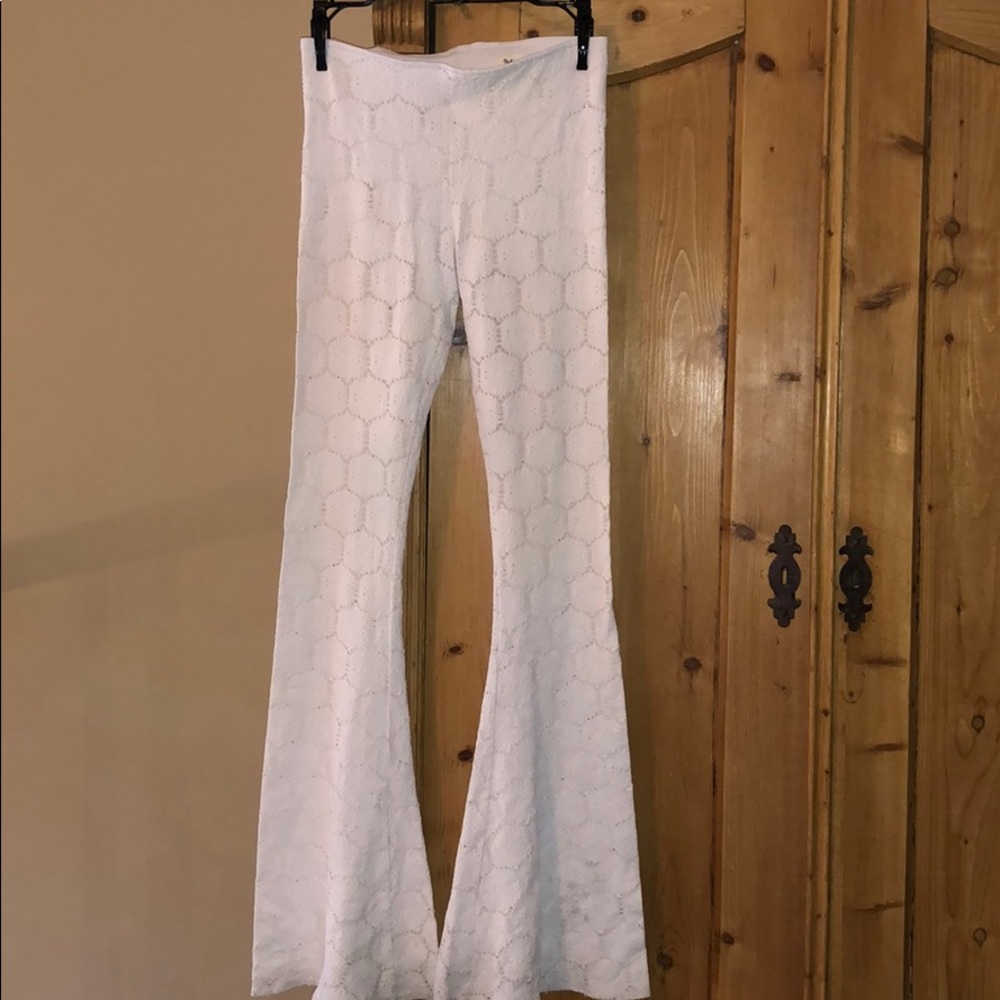 Show me your mumu white belle bottoms